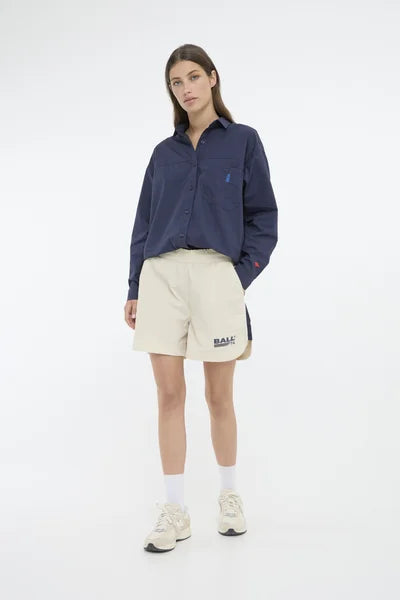 Ball - Bastella Track Shorts - Birch