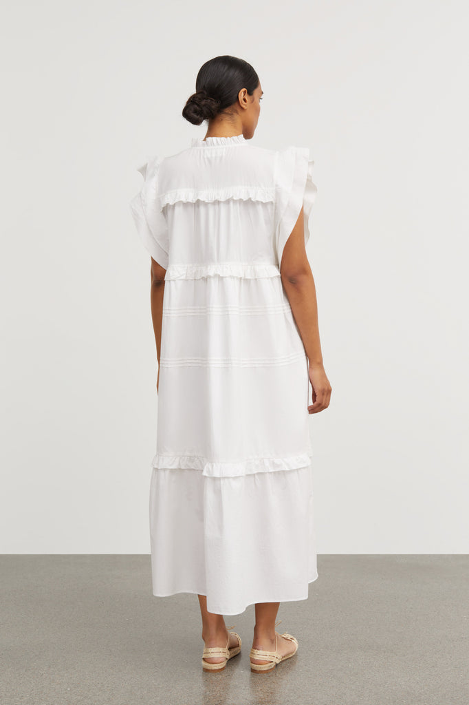 Skall Studio - Clover Dress - Optic White