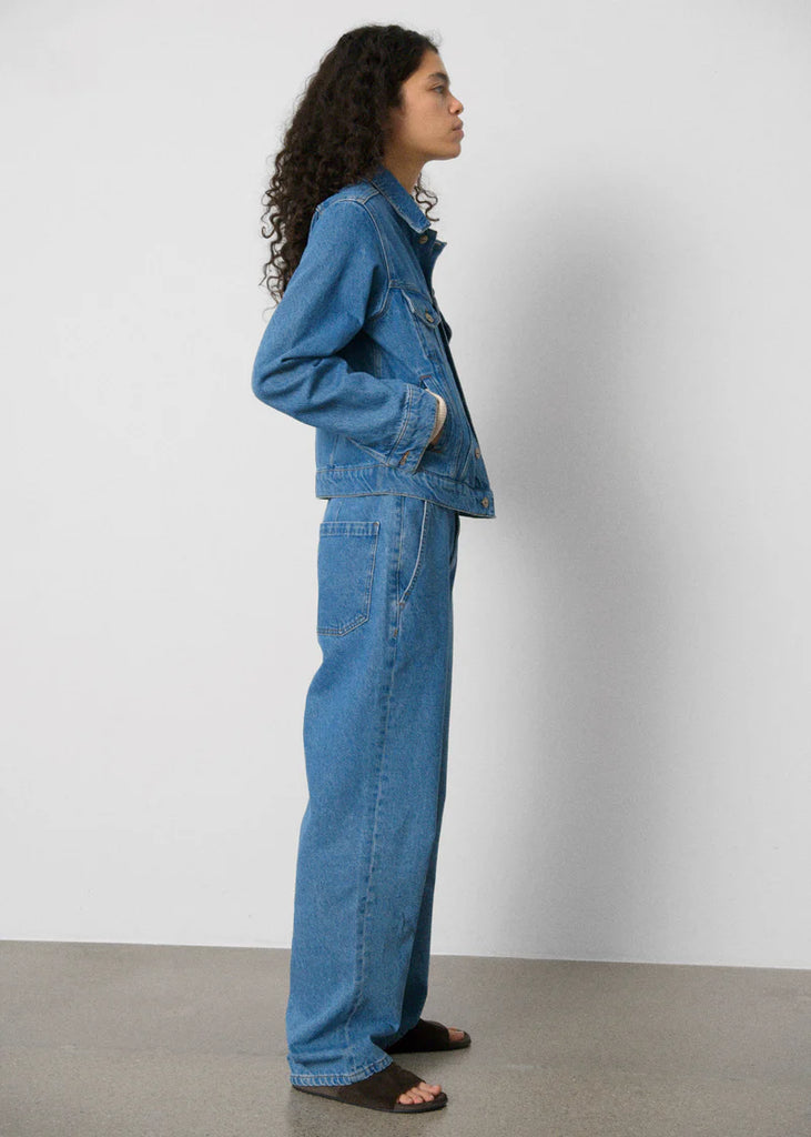 Aiayu - Cleo Denim Jacket - Clear Blue