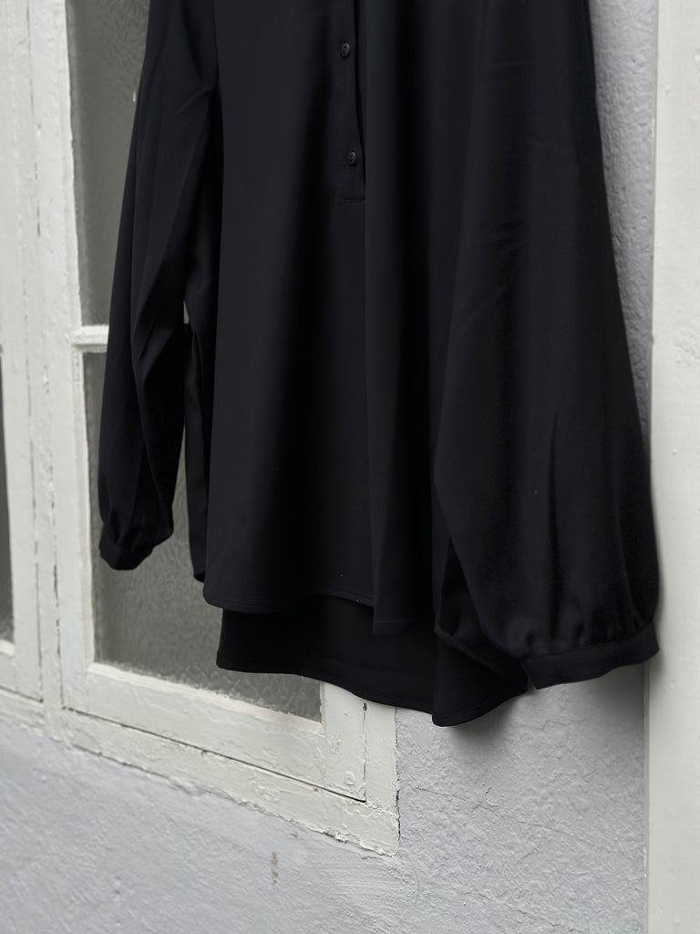 Frau - Madrid Wool Shirt - Dark Navy