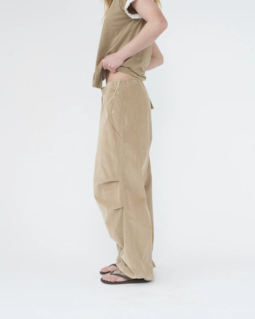Af Agger - Ufo Pants - Baby Courdoroy - Beige