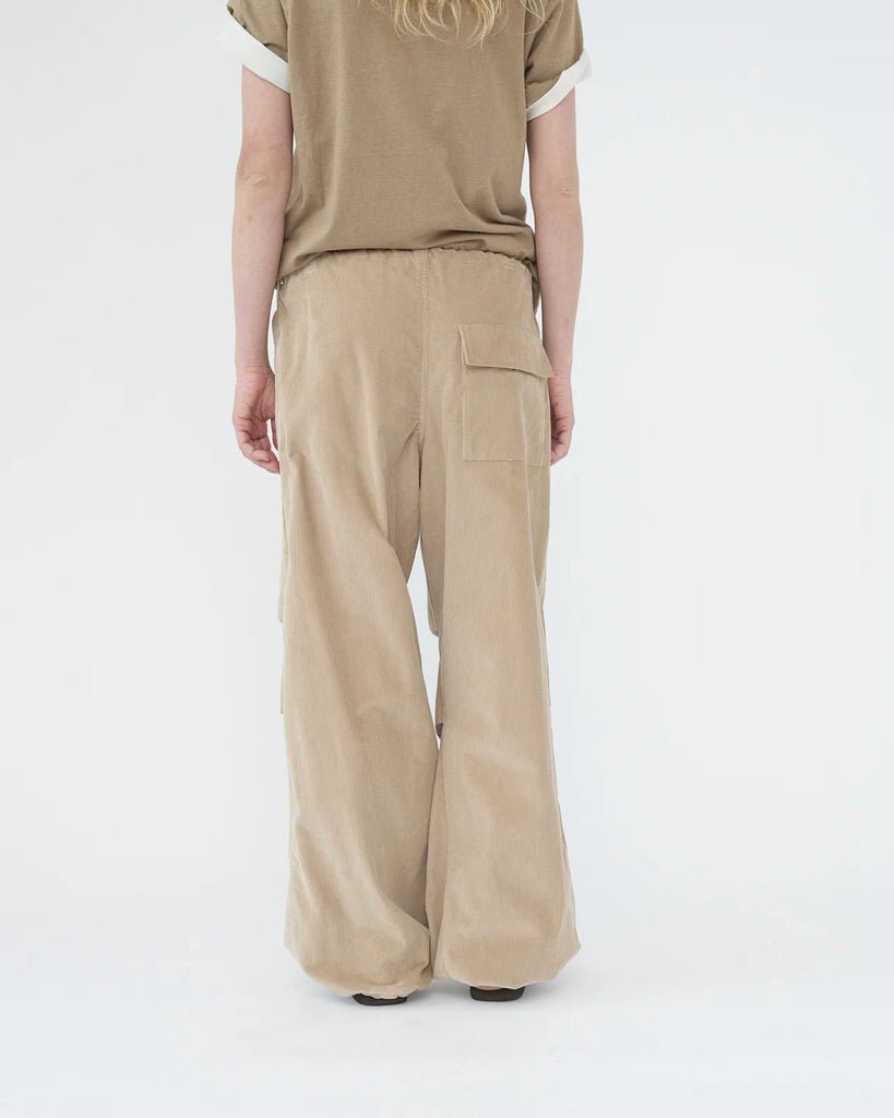 Af Agger - Ufo Pants - Baby Courdoroy - Beige