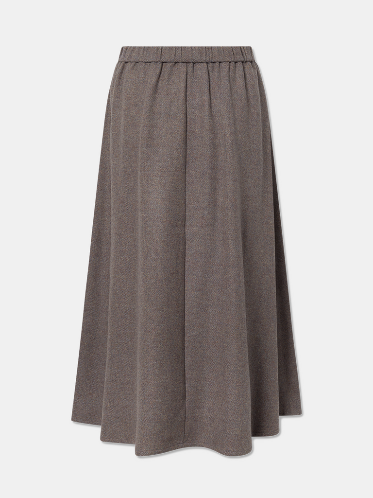 Studio Feder - Agnes Skirt - Brown Melange