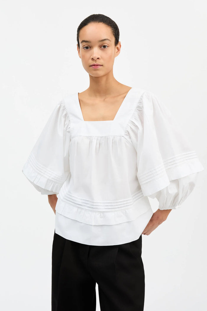 Skall Studio - Alice Shirt - Optic white