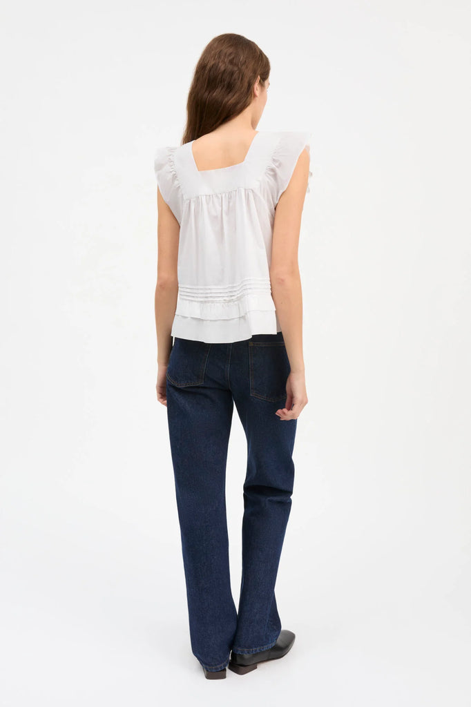 Skall Studio - Alice Top - Optic White