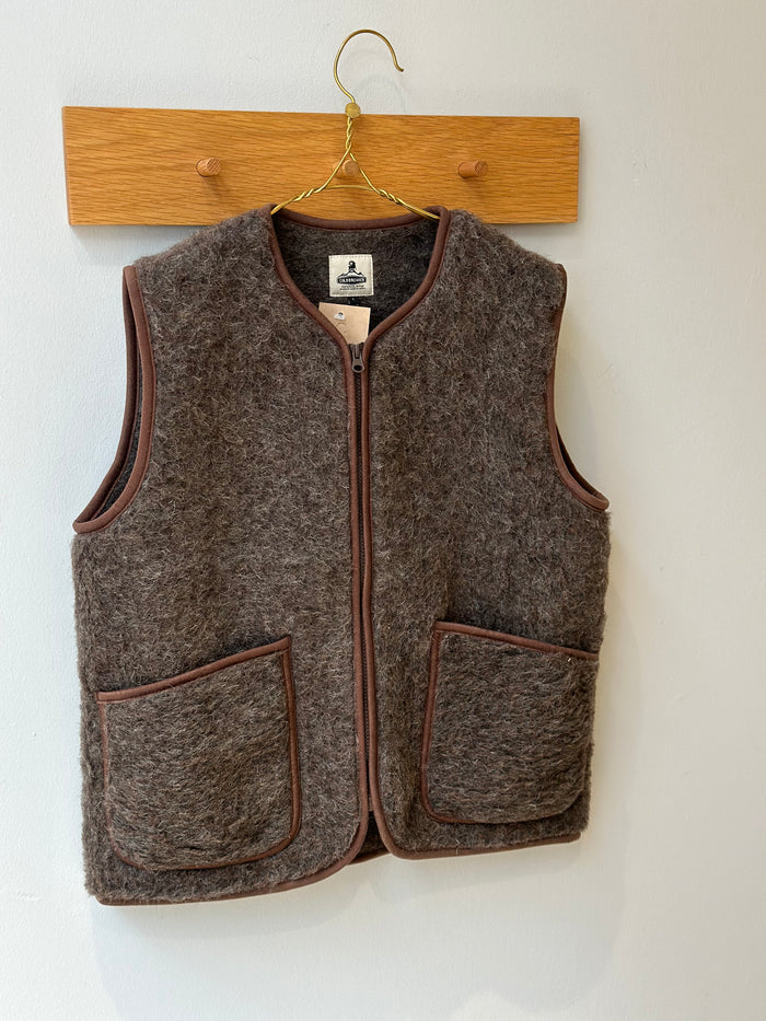 Coldbreaker - Uld Vest - Mid Brown