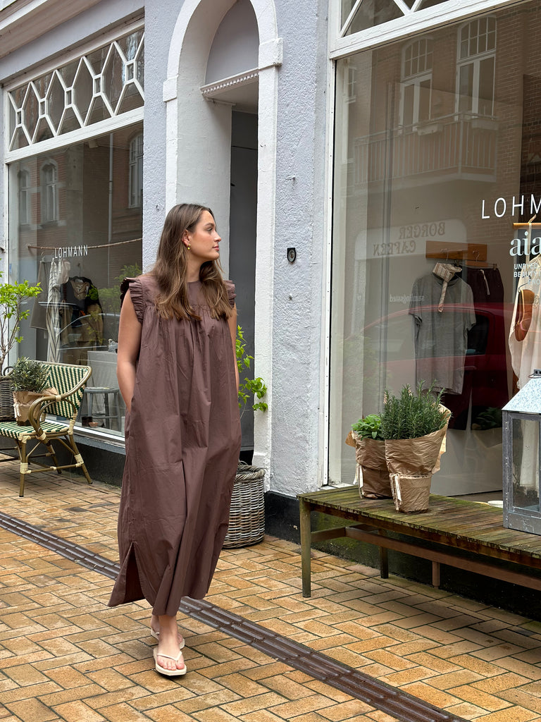 Frau - Stockholm Dress - Coffee Quartz
