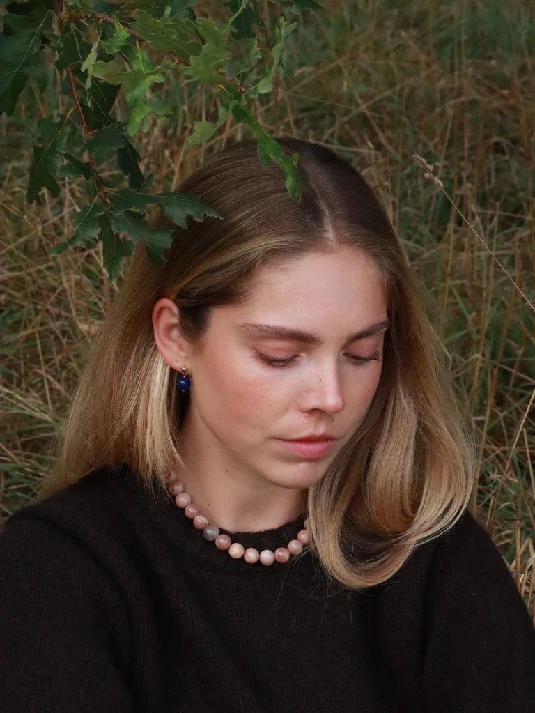 Faro Sunstone - Krystal Halskæde