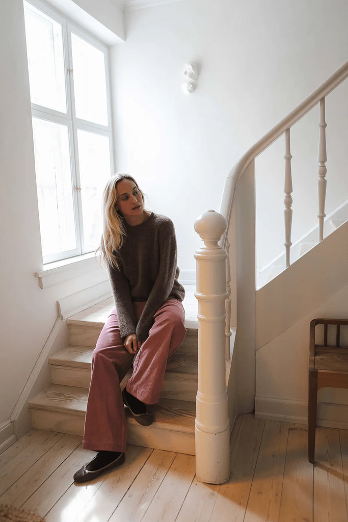 Studio Feder - Bella Fløjlsbukser - Rosette