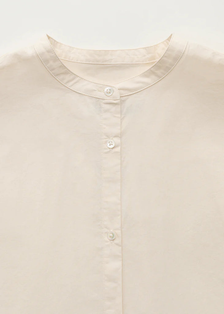 Aiayu - Bibs Shirt - Pure Ecru