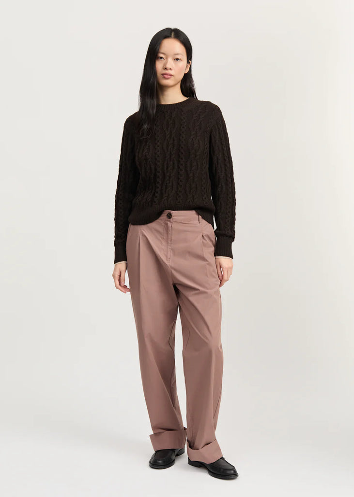 Aiayu - Billy Pant Zip Poplin - Desert Blush