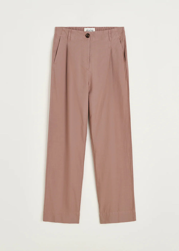 Aiayu - Billy Pant Zip Poplin - Desert Blush