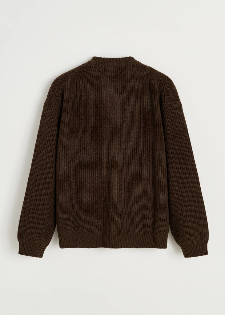 Aiayu - Bine Cardigan - Dark Brown