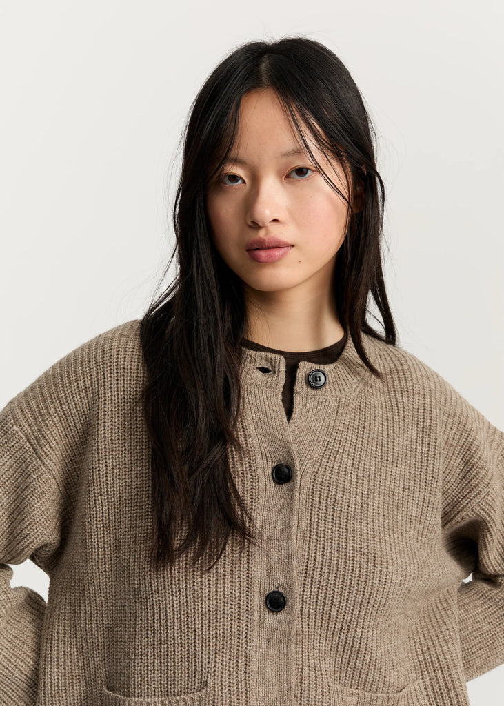 Aiayu - Bine Cardigan - Pure Soil