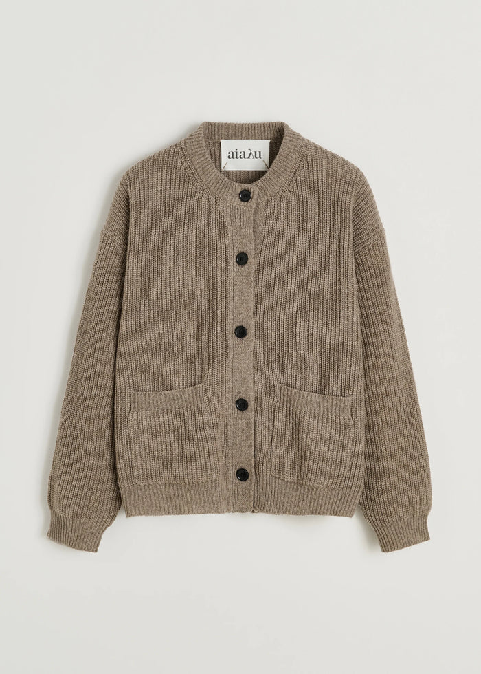 Aiayu - Bine Cardigan - Pure Soil