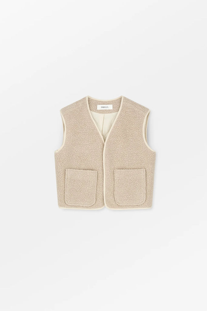 Skall Studio - Birley Vest - Ecru