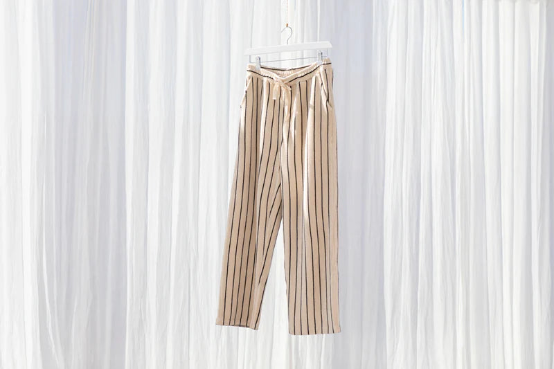 Bongusta - Naram Pants - Creme & Ink
