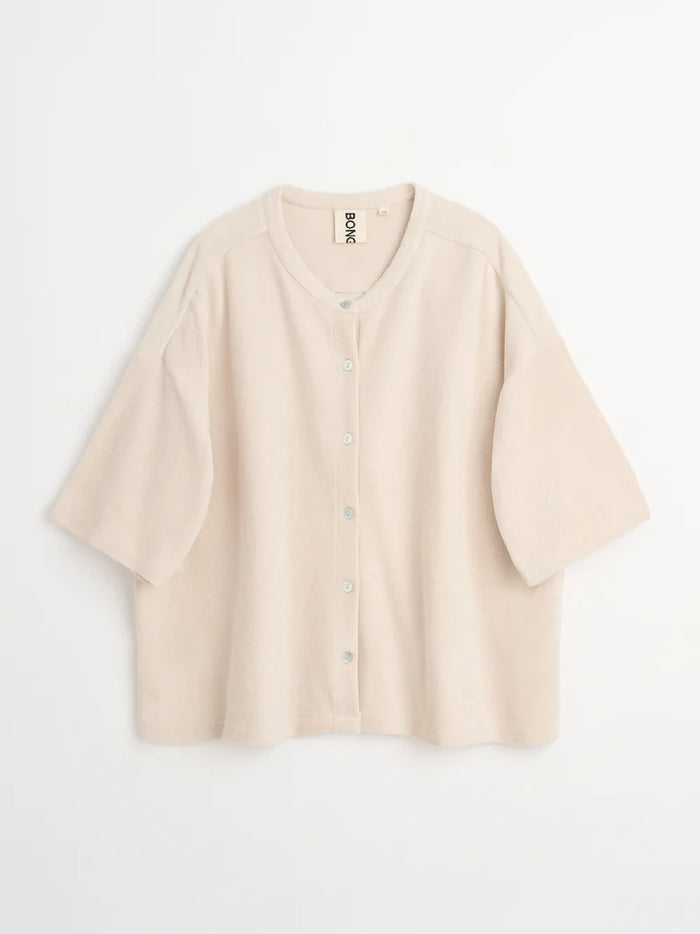 Bongusta - Naram Oversized Shirt - Moonbeam