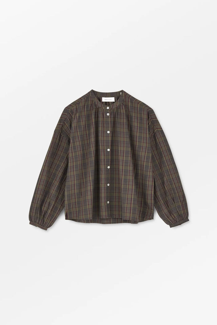 Skall Studio - Cilia Shirt - Green/Red Check
