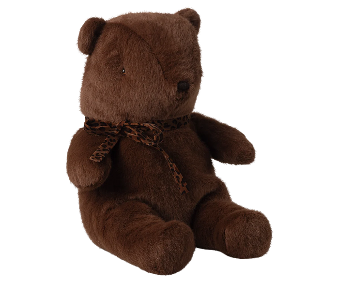 Maileg - Plys Bamse - Medium -Mørk Brun