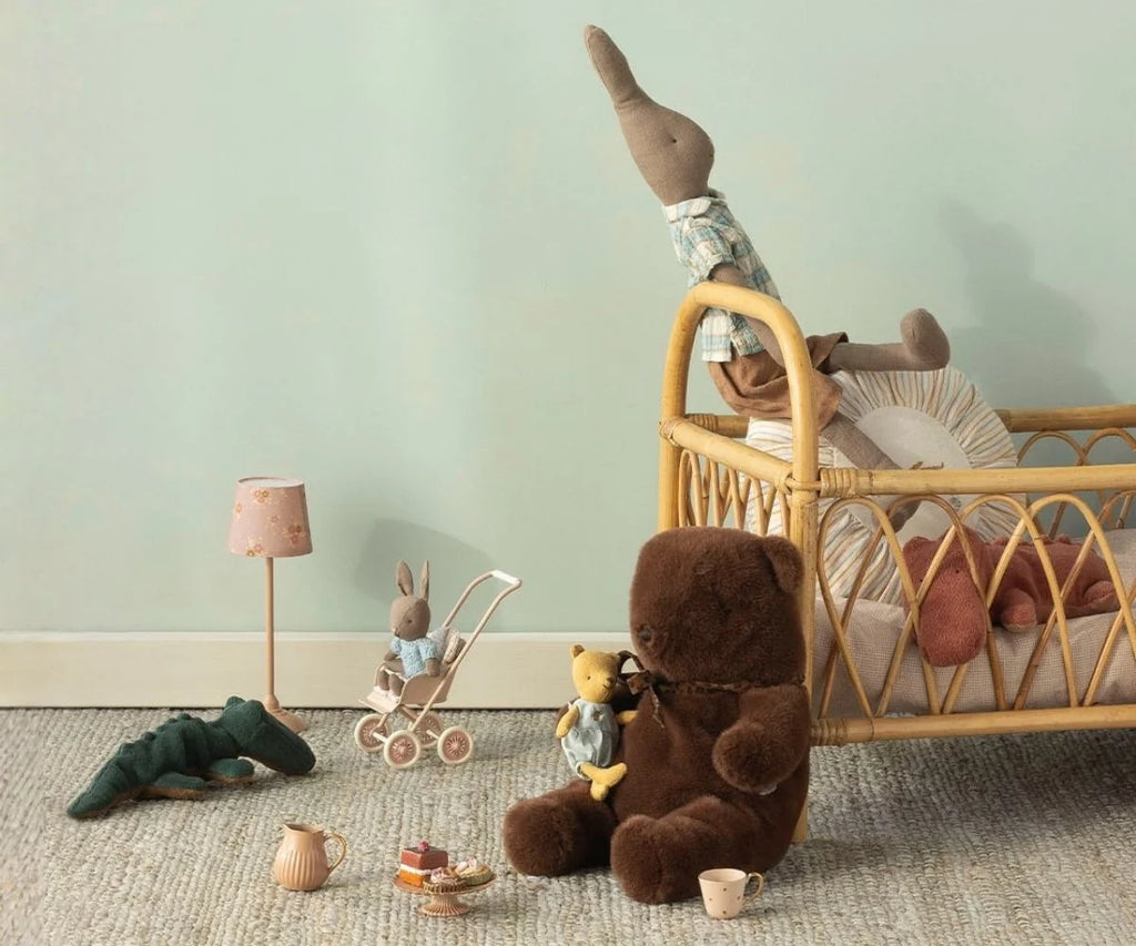 Maileg - Plys Bamse - Medium -Mørk Brun