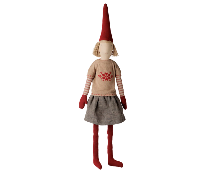 Maileg - Nisse Str. 6 - Pige m. Strikket Sweater