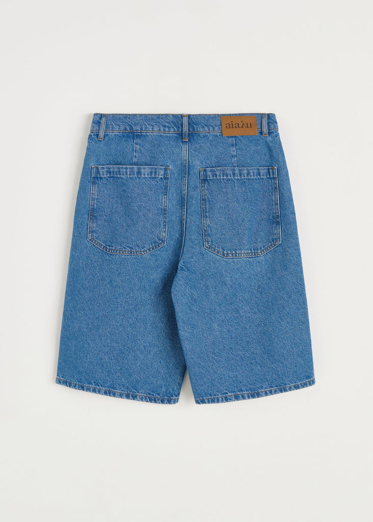 Aiayu - Carlo Denim Shorts - Clear Blue