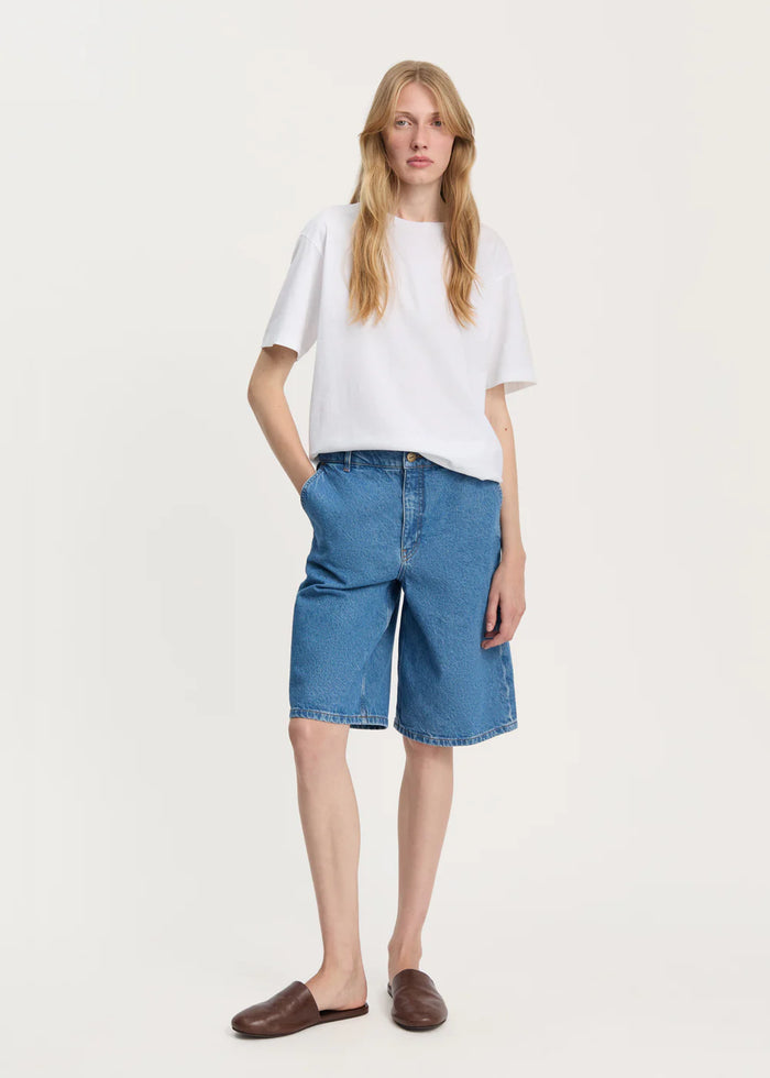 Aiayu - Carlo Denim Shorts - Clear Blue