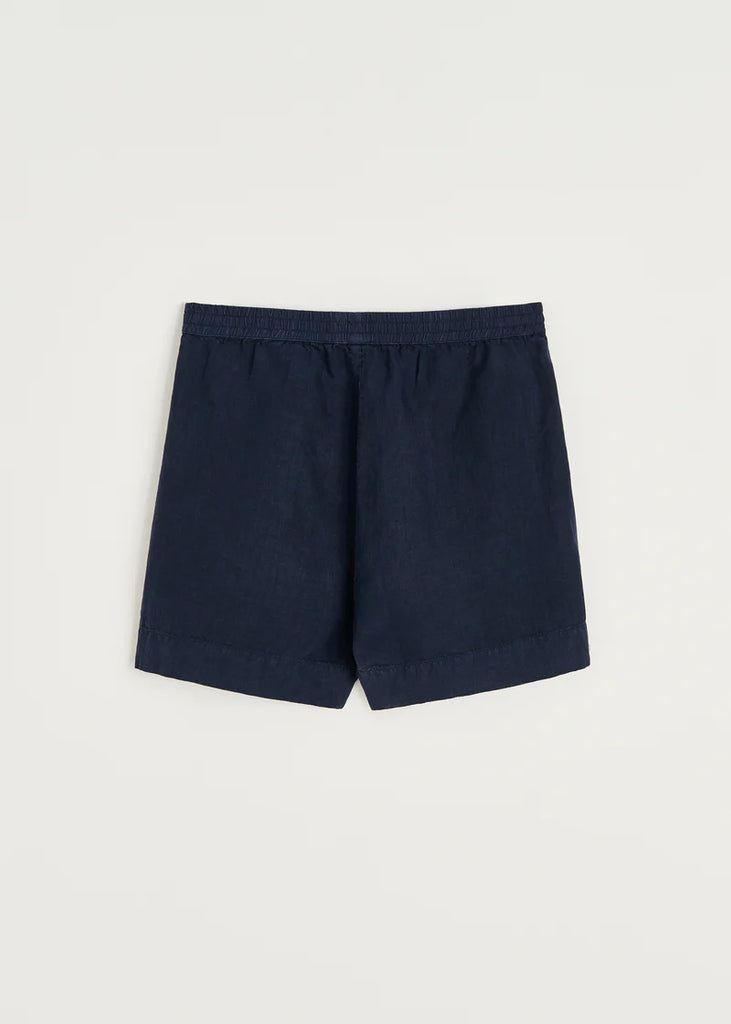Aiayu - Casual Shorts Linen - Navy