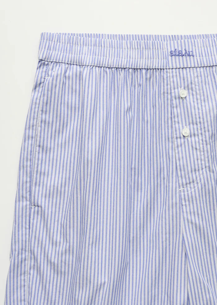 Aiayu - Casual Shorts Long Petite - Mix Air Blue