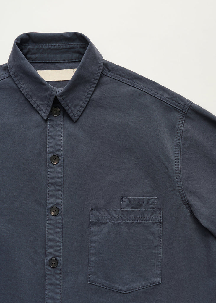 Aiayu - Casy Shirt Cotton - Washed Slate