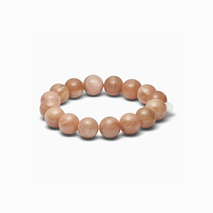 Chunky Sunstone - Krystal Armbånd