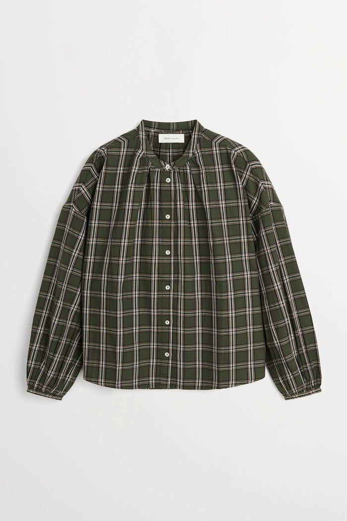 Skall Studio - Cilia Shirt - Green/White Check