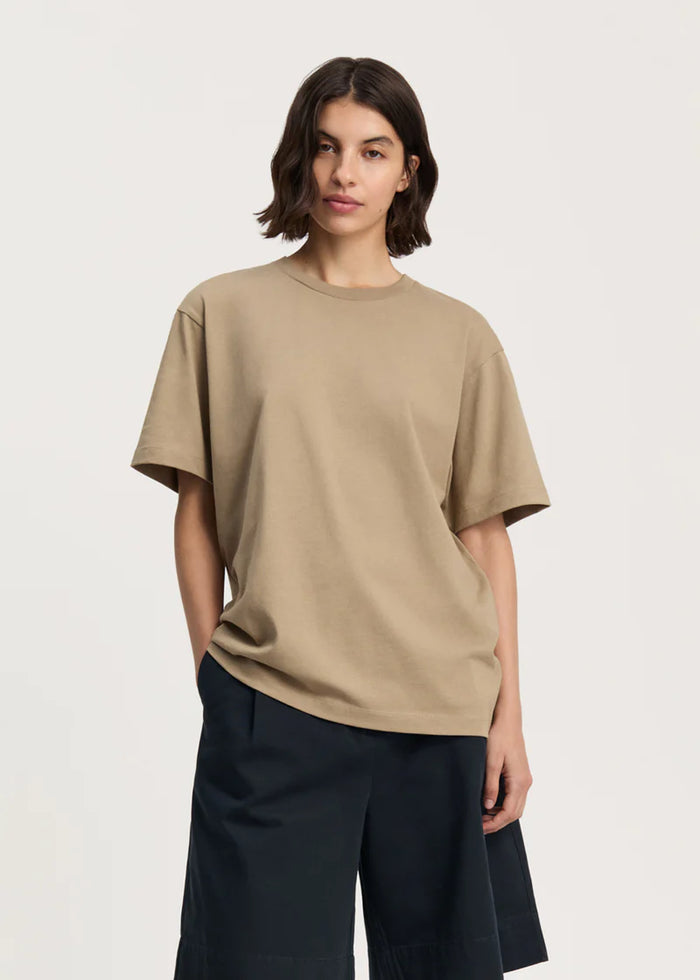 Aiayu - Classic Circular Tee - Clay