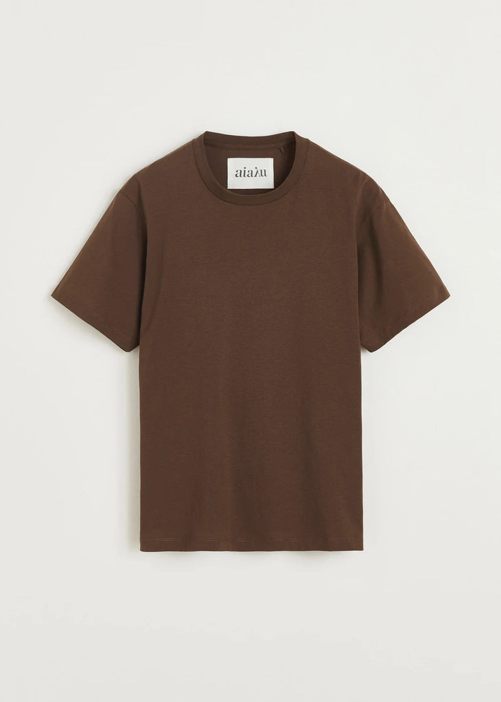 Aiayu - Classic Circular Tee - Coffee