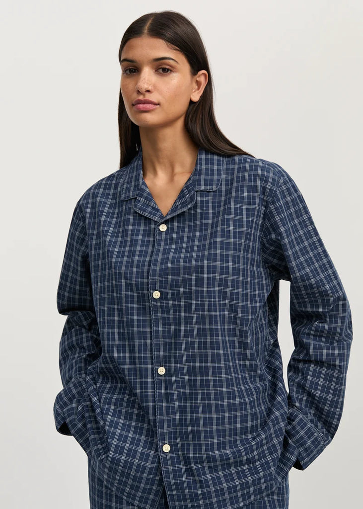 Aiayu - Classic Pyjamas Check - Mix Navy