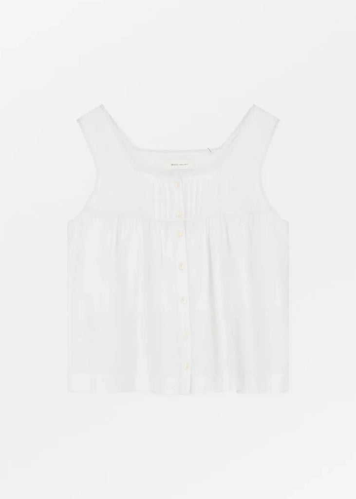Skall Studio - Clea Top - Optic White