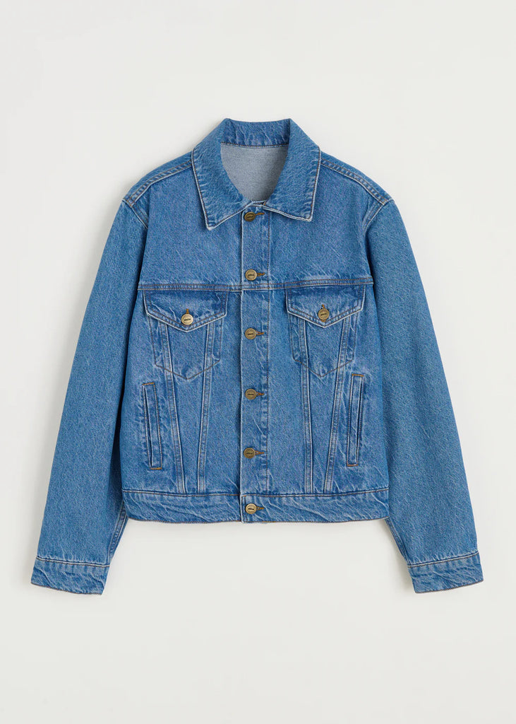 Aiayu - Cleo Denim Jacket - Clear Blue