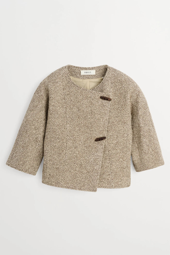 Skall Studio - Clothilde Blazer - Brown/Cream