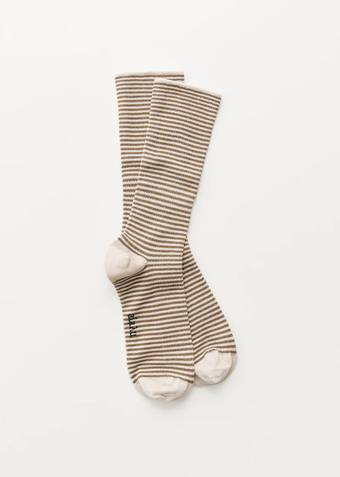 Aiayu - Cotton Stripe Socks