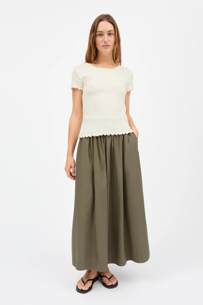 Skall Studio - Dagny Skirt - Khaki