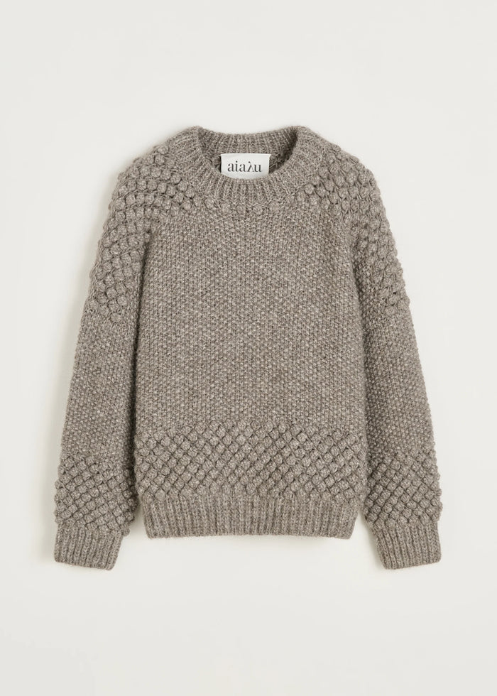 Aiayu - Daniela Sweater - Pure Grey