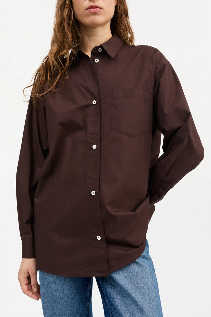 Skall Studio - Edgar Shirt - Dark Brown