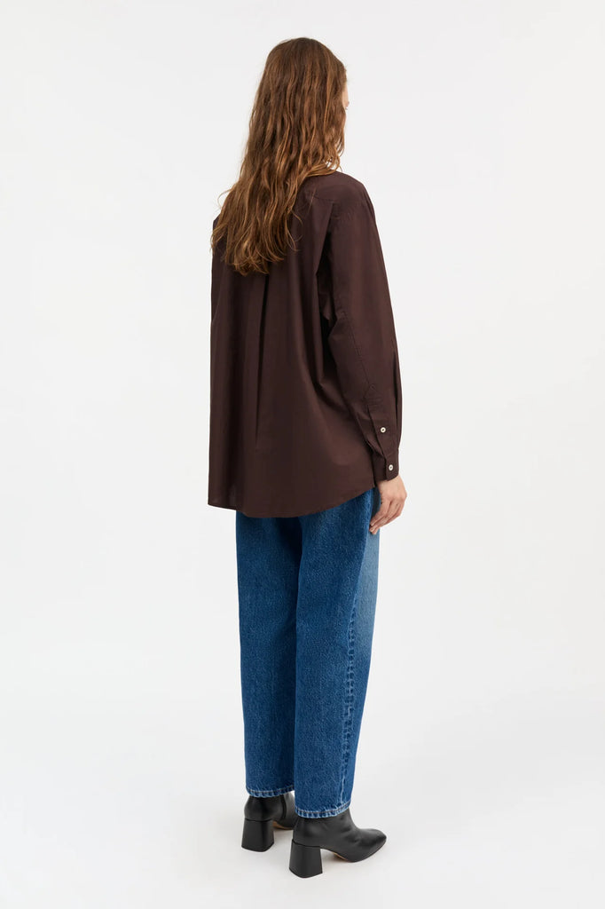 Skall Studio - Edgar Shirt - Dark Brown