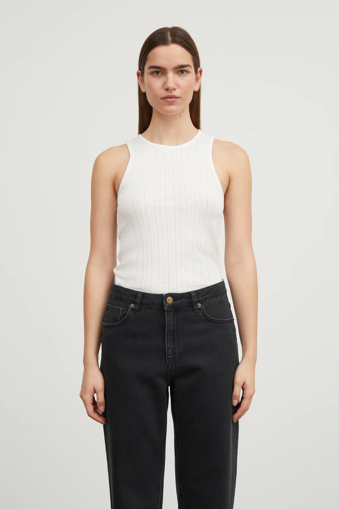 Skall Studio - Edie Tank Top - Off White