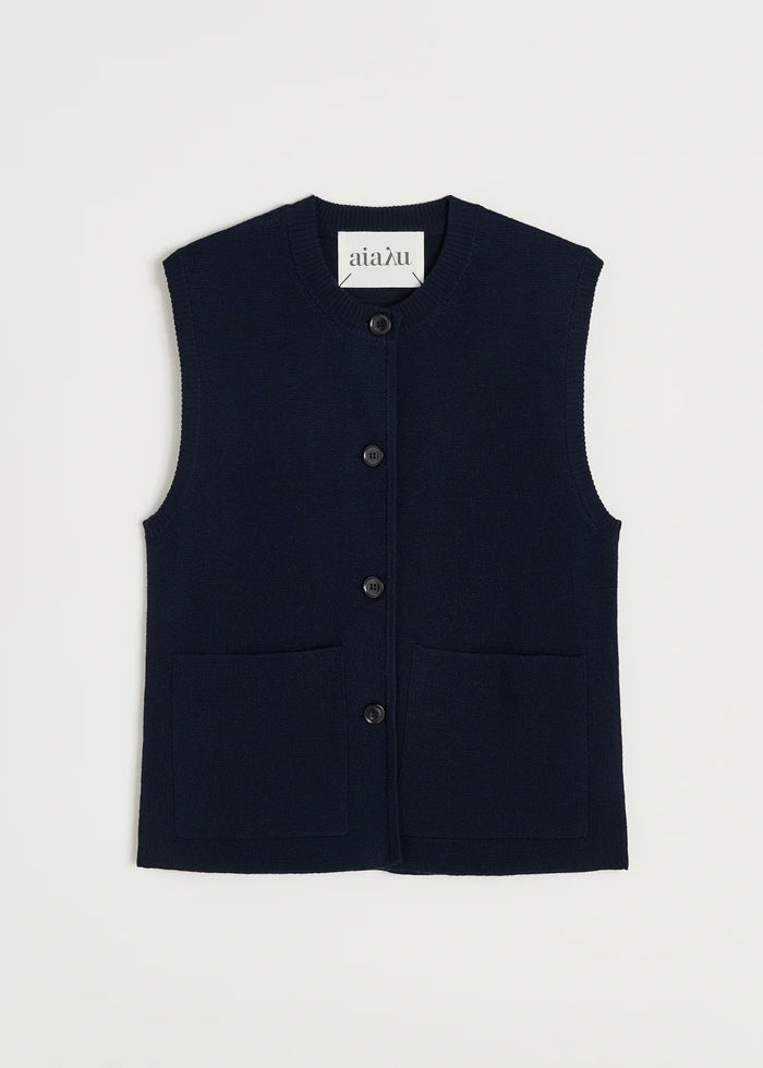 Aiayu - Elva Vest - Navy