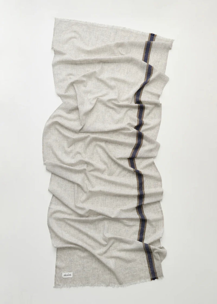 Aiayu - Ema Scarf - Light Grey Melange
