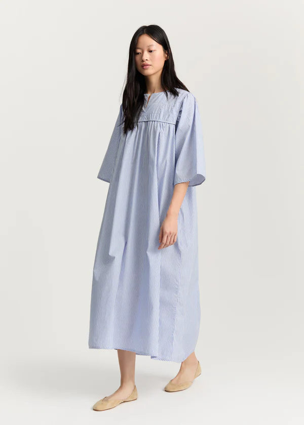 Aiayu - Enola Dress Petite - Mix Air Blue