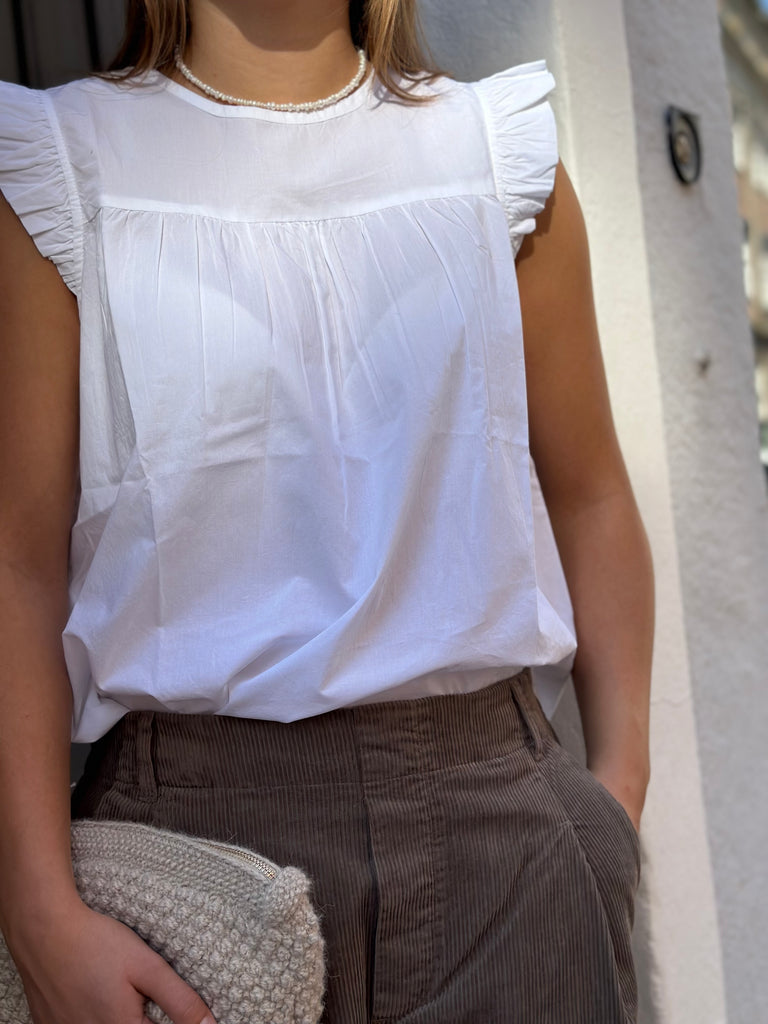 Frau - Stockholm Top - Bright White