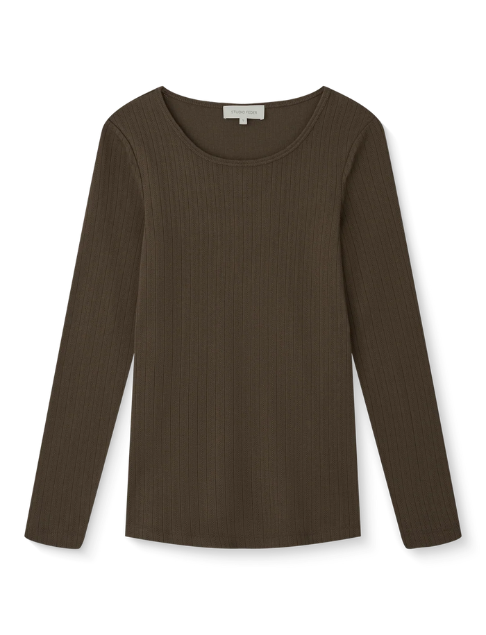 Studio Feder - Gertrud Bluse - Bark